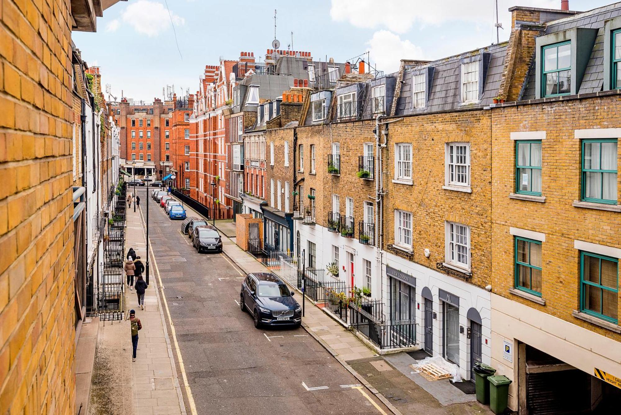 Stunning Apartment In Fashionable Marylebone Londra Esterno foto