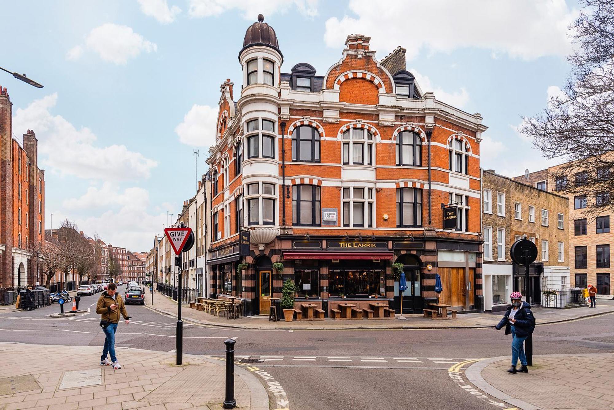 Stunning Apartment In Fashionable Marylebone Londra Esterno foto